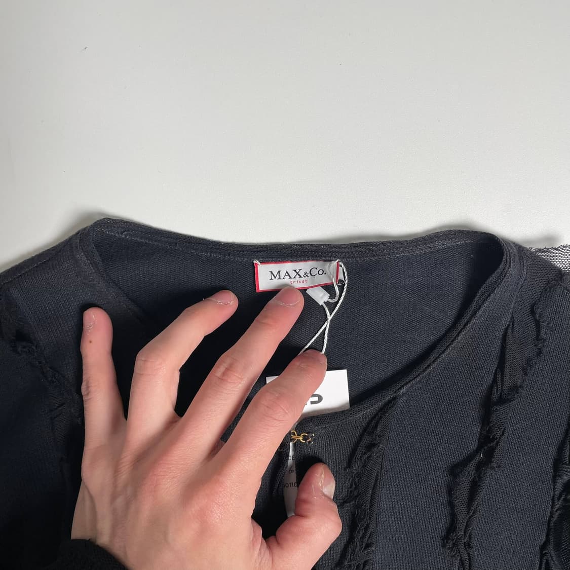 Max&co 스트라이프 포인트 가디건  상품이미지7