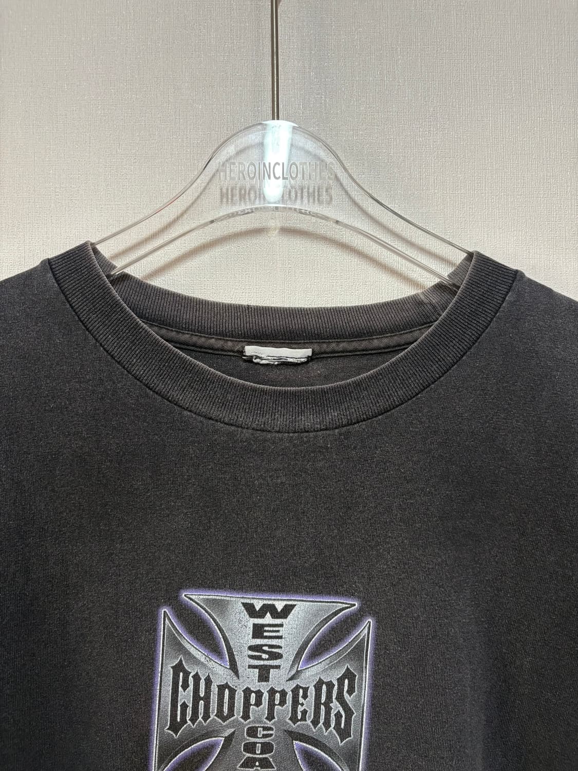 [L] West Coast Choppers 크롬 반팔 티셔츠 상품이미지3