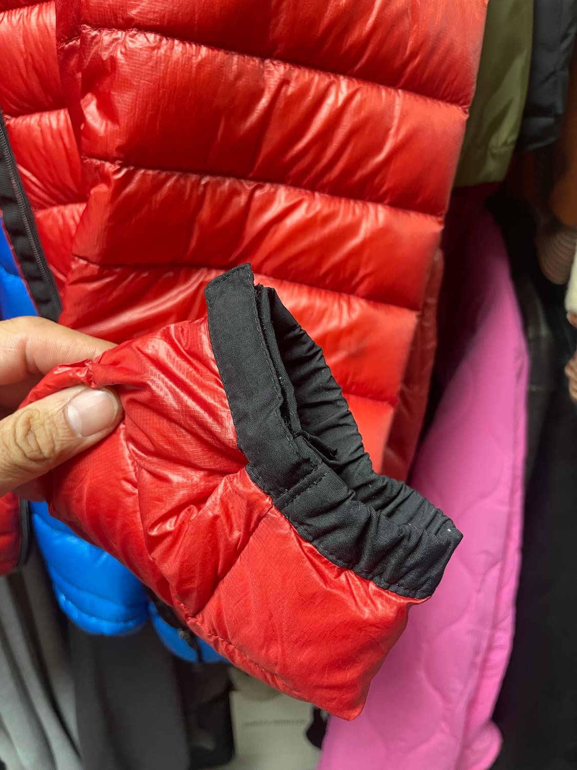 노스페이스 800 옵티멈 패딩 xl 상품이미지3