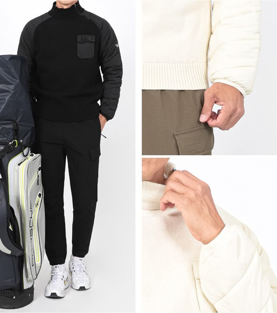 PXG 남성 반지퍼 방풍 패딩 상품이미지5