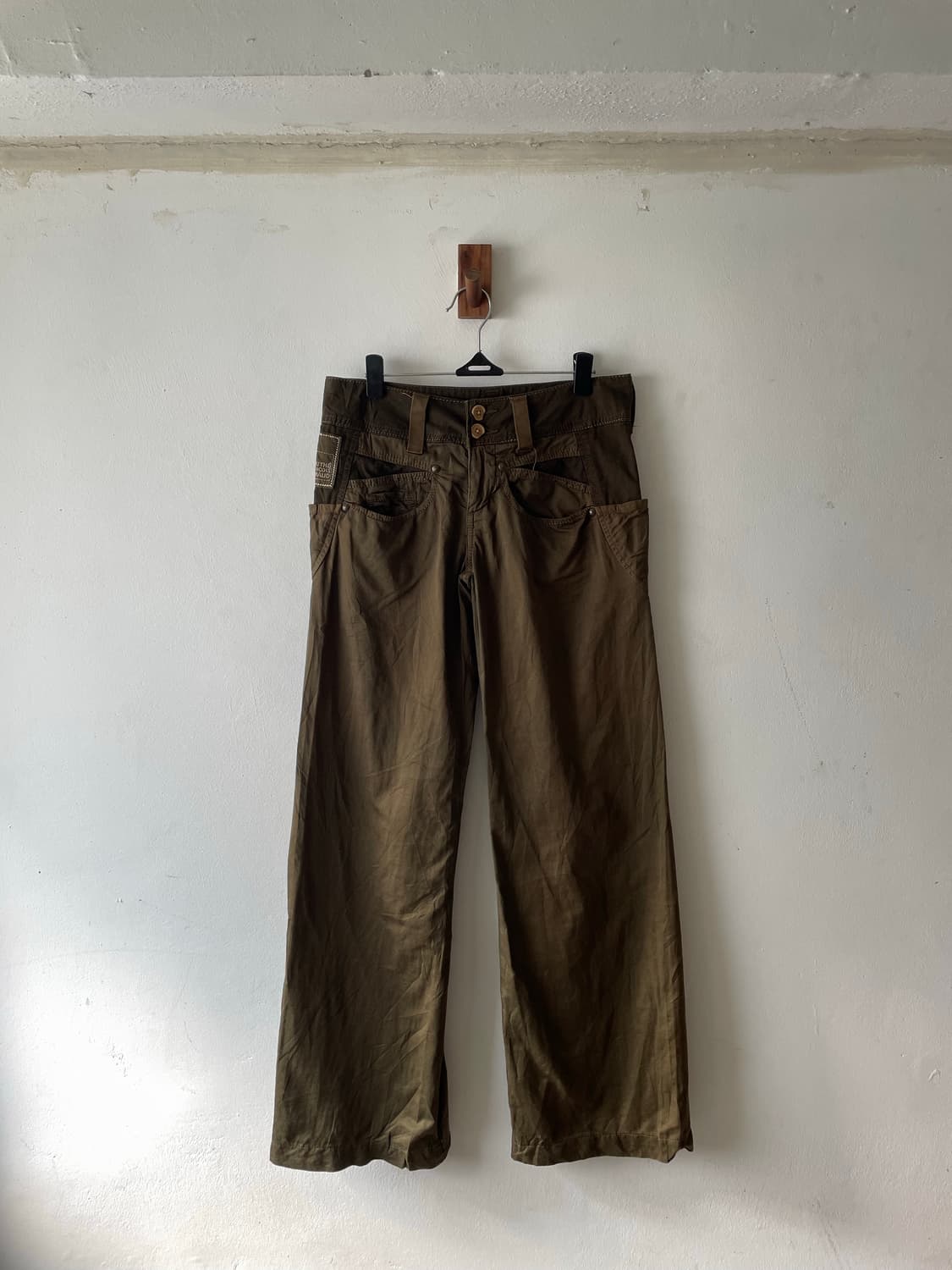 90‘s JPN Vintage 마리떼 프랑소와 저버 부츠컷 팬츠 상품이미지2