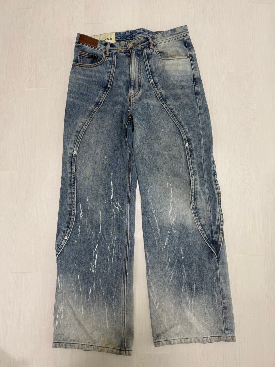 앤더슨벨 메튜 커브드진 블루 31 상품이미지1