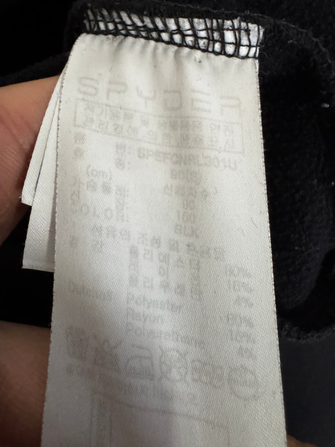 SPYDER 스파이더 그라데이션 기모 맨투맨 s 상품이미지4