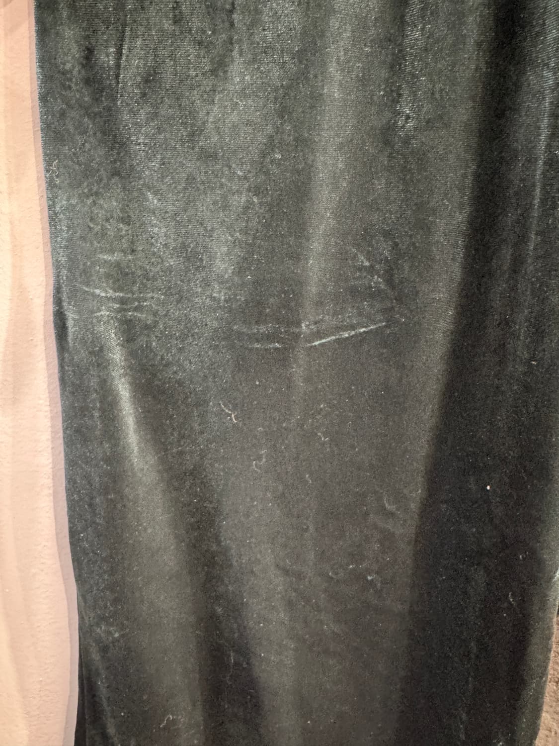 japan vintage 벨벳 와이드 팬츠 상품이미지3