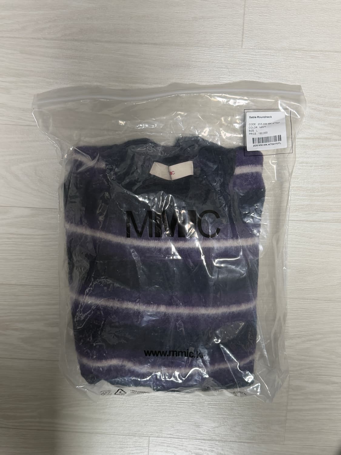 (새상품) MMIC - SABLE ROUNDNECK 상품이미지2