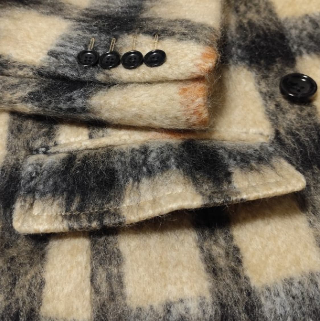 DAKS 남성 울 롱코트 상품이미지6