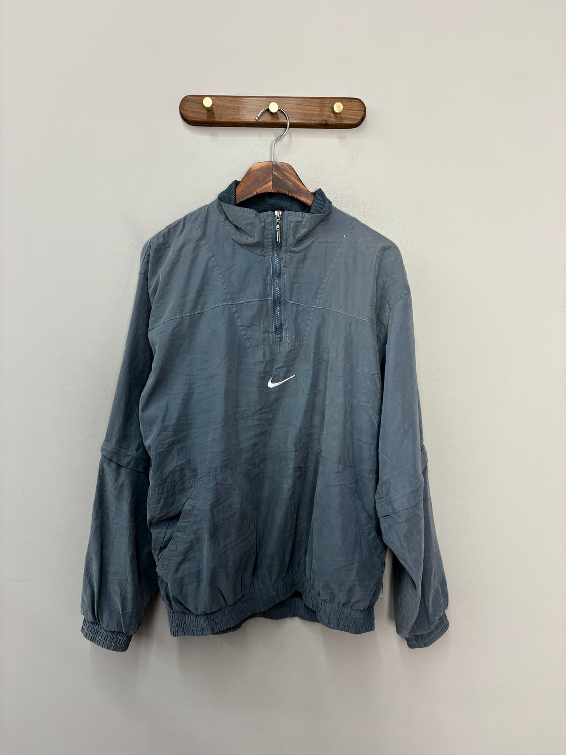 나이키 스우시 윈드러너 올드스쿨 반집업 자켓 A3699 상품이미지2