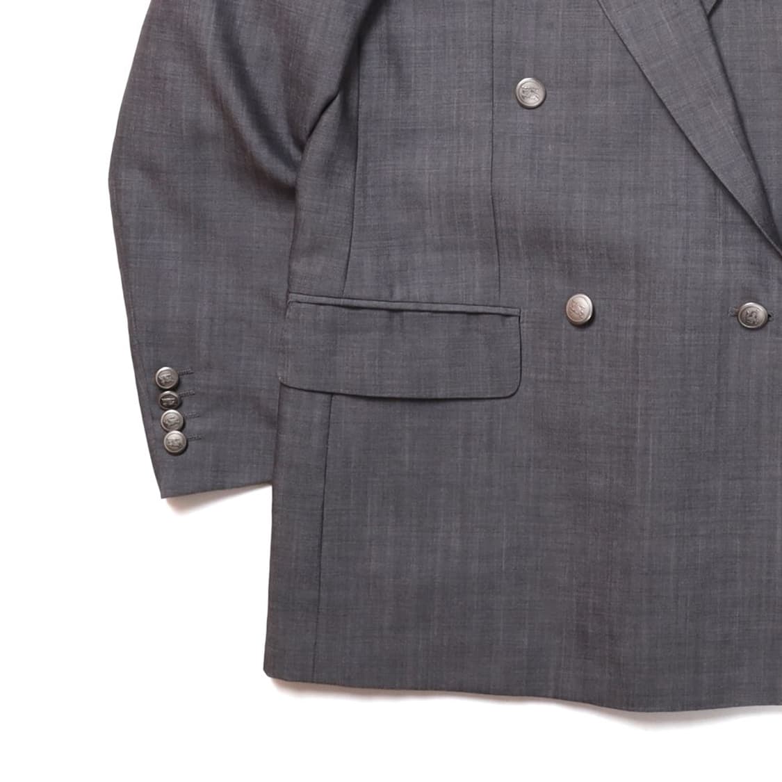 Burberry Gold Button Double Blazer 상품이미지3