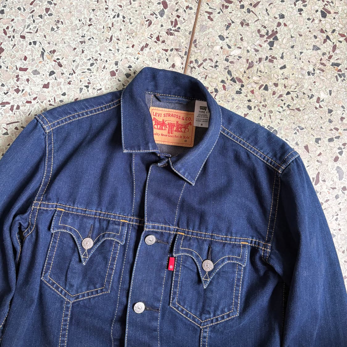 리바이스 타입 1 데님 트러커 자켓 상품이미지6
