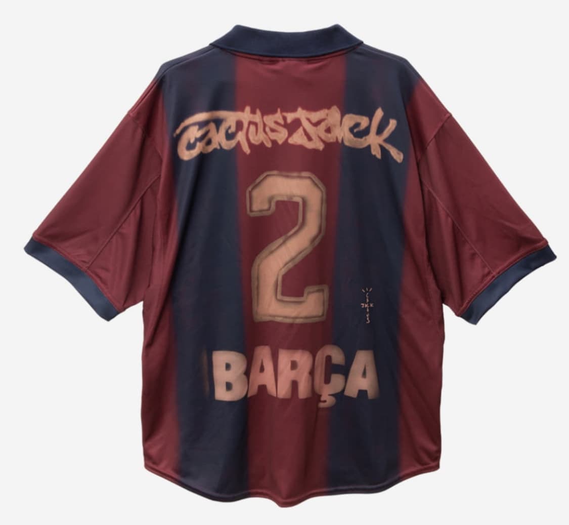 트래비스스캇 바르셀로나 유니폼 XL 상품이미지2