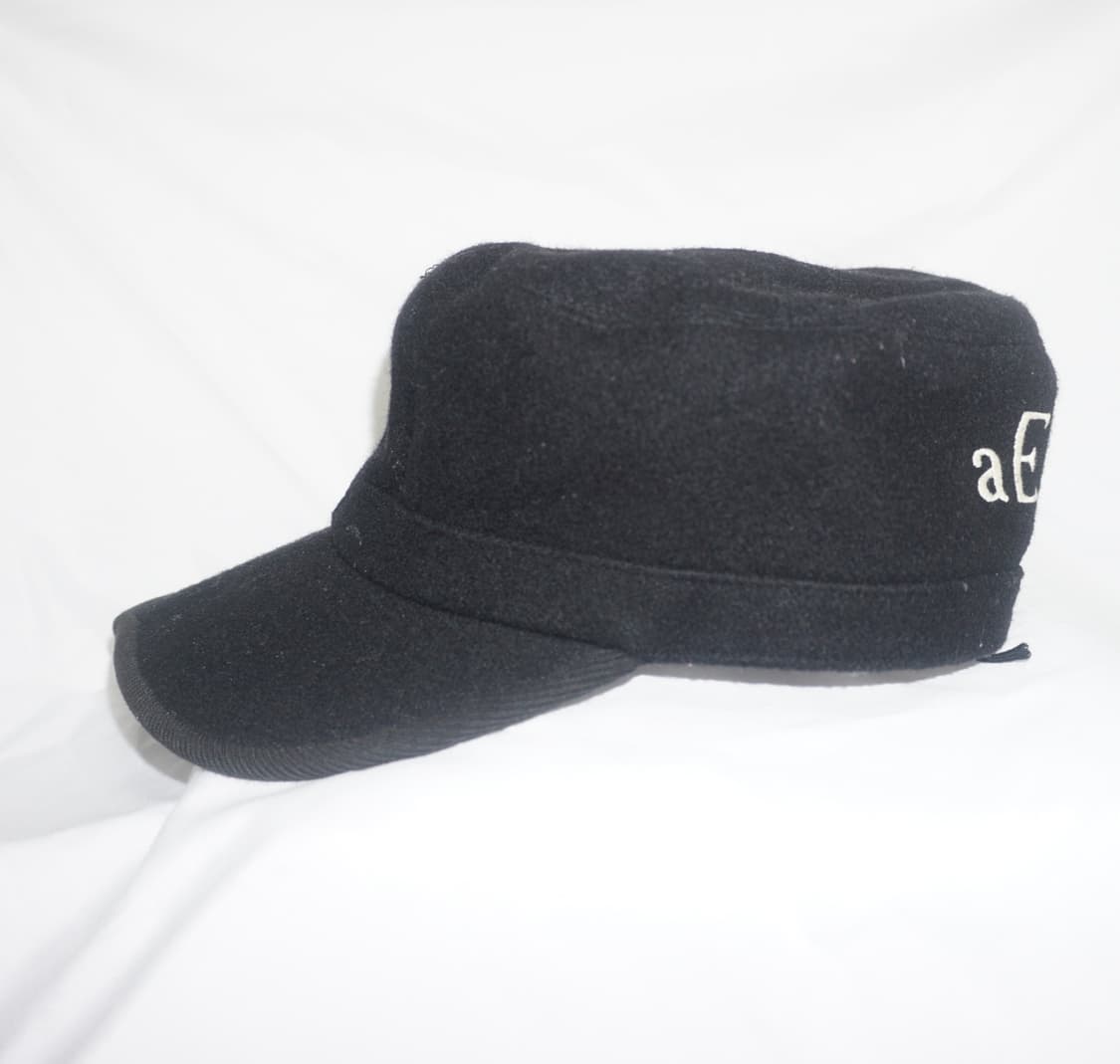 CA4LA aESTHETIC 비대칭 워크캡 블랙 상품이미지1