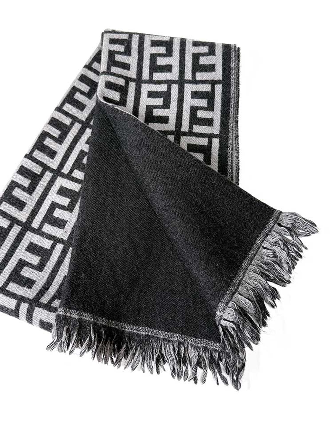 FENDI 펜디 주카 울 양면 머플러 상품이미지4