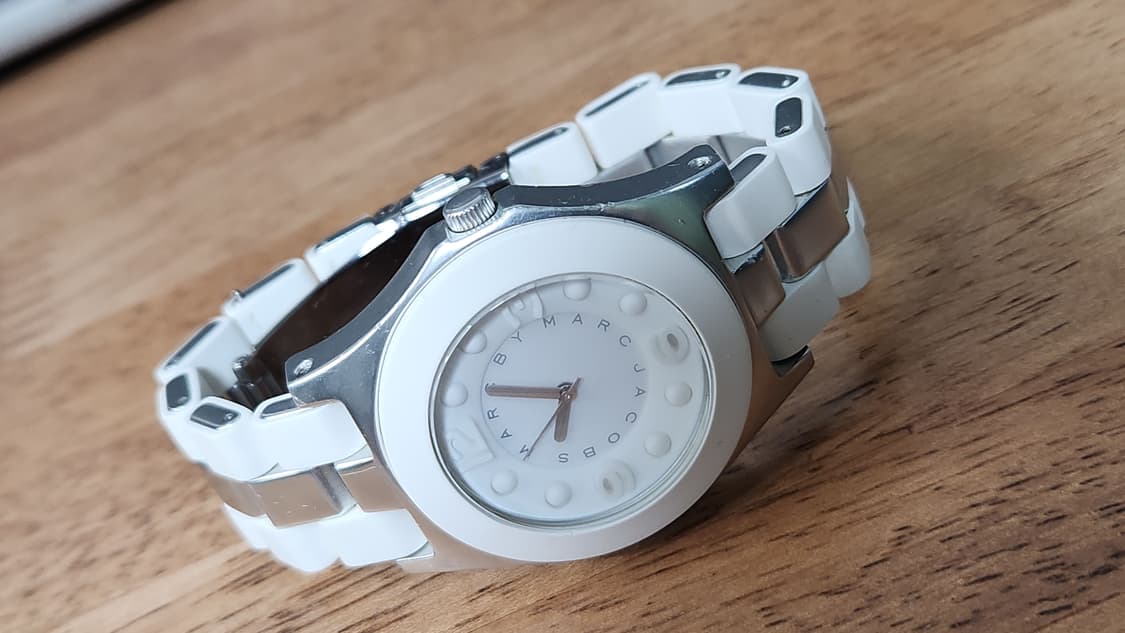 # Marc Jacobs 마크제이콥스 화이트 다이얼 명품시계 급처 상품이미지9