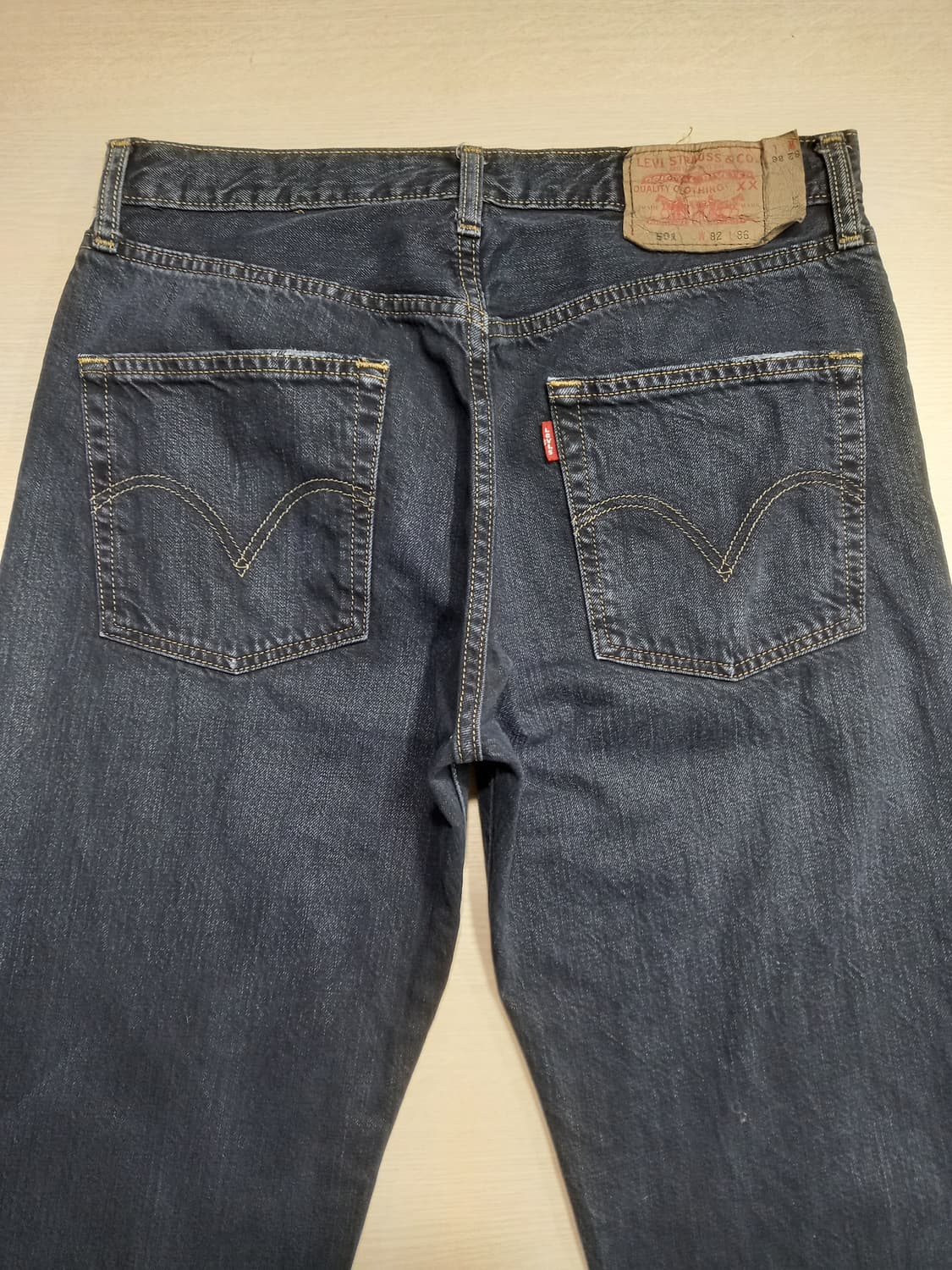 31 07's 리바이스501 일자진 진청 31-478 상품이미지4