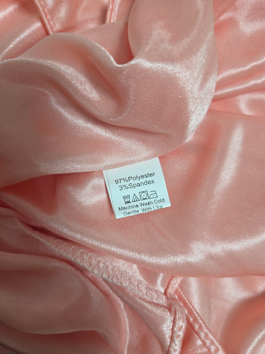 빈티지)하트 레이스 리본 언발란스 히메갸루 핑크 슬립원피스 홈웨어잠옷 상품이미지5