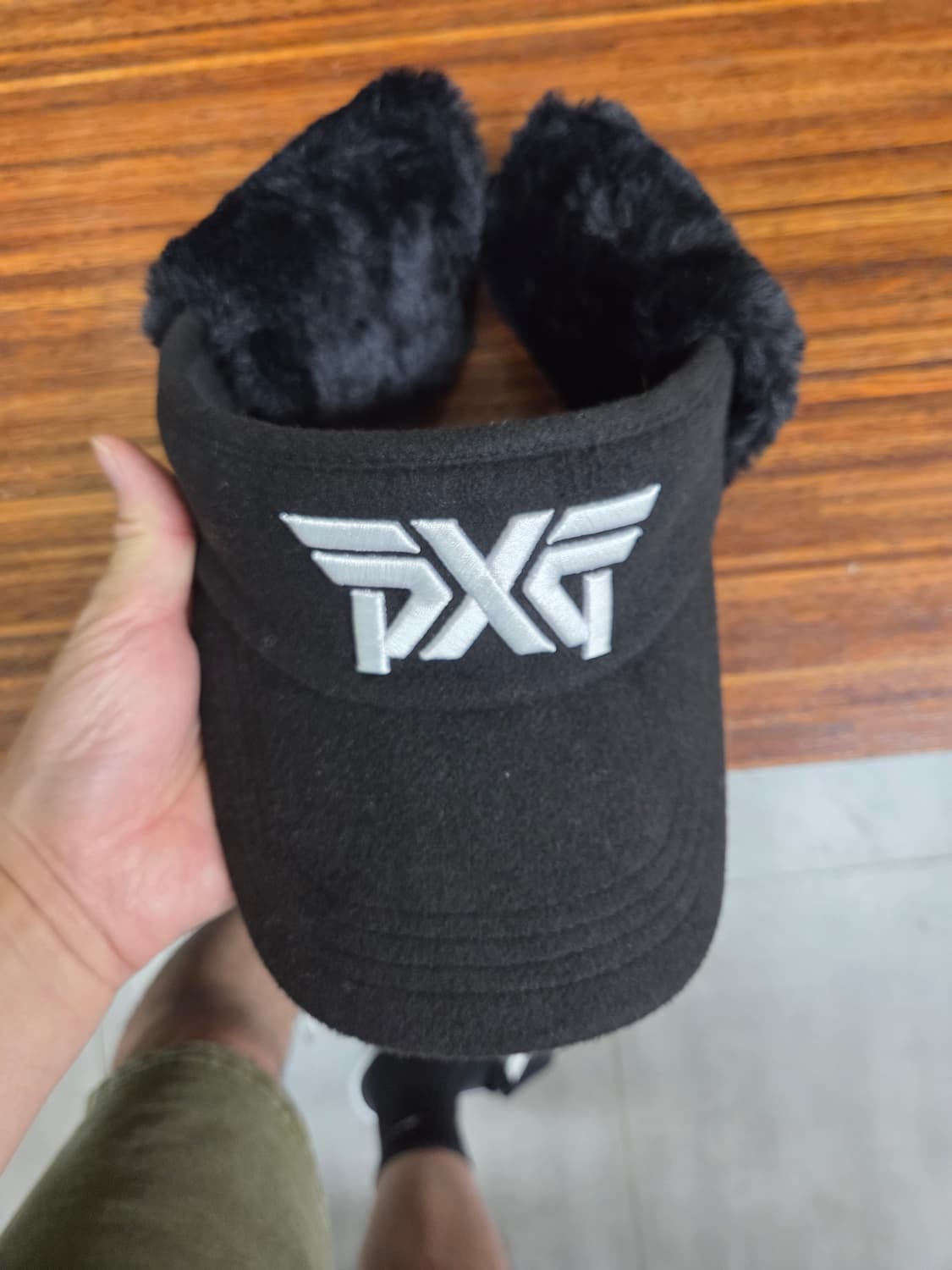 Pxg 겨울 썬바이저 퍼 귀달이 썬캡 56~58 상품이미지1