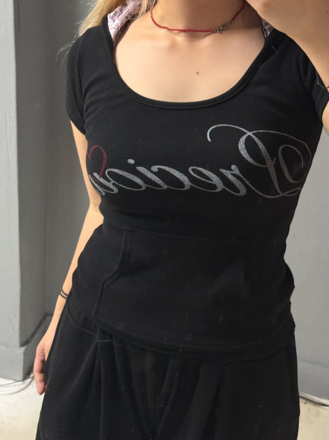 see-through wings hood t-shirt 상품이미지4