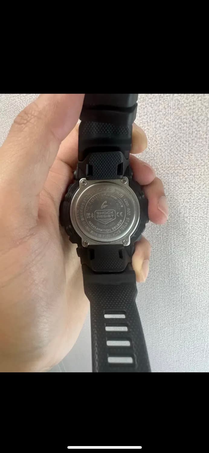 g-shock 지샥 gbd800 올블랙 상품이미지4