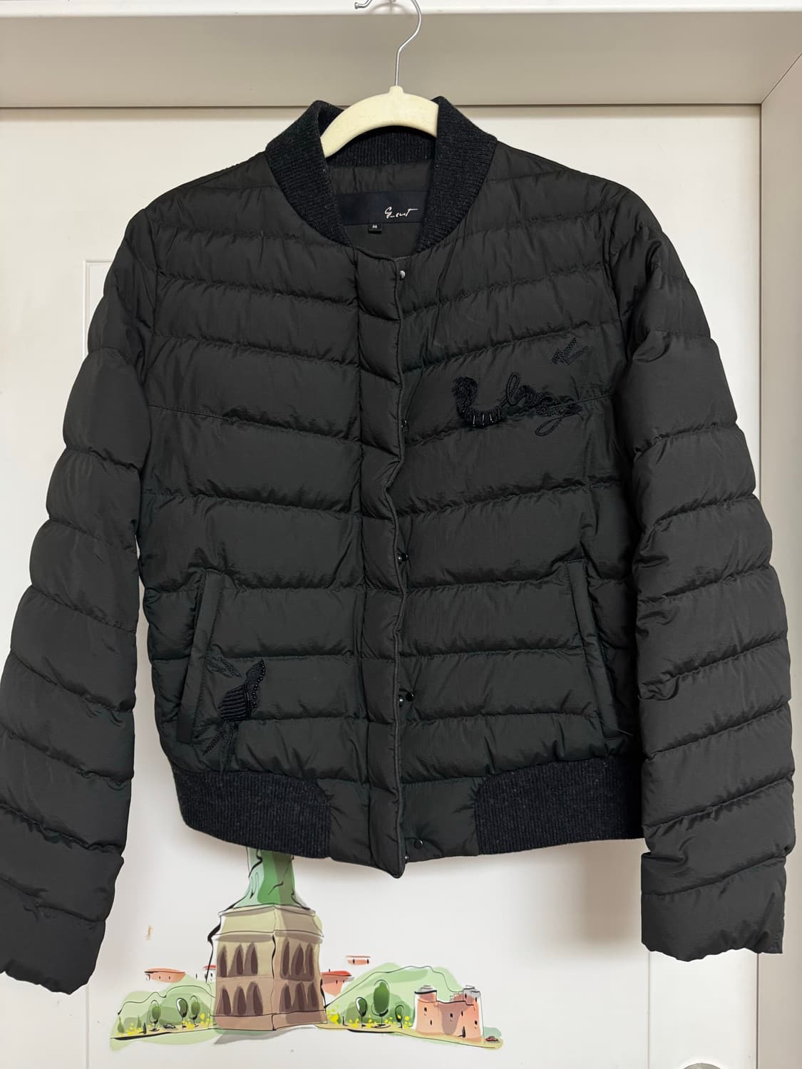 지컷 패딩 자켓 상품이미지1