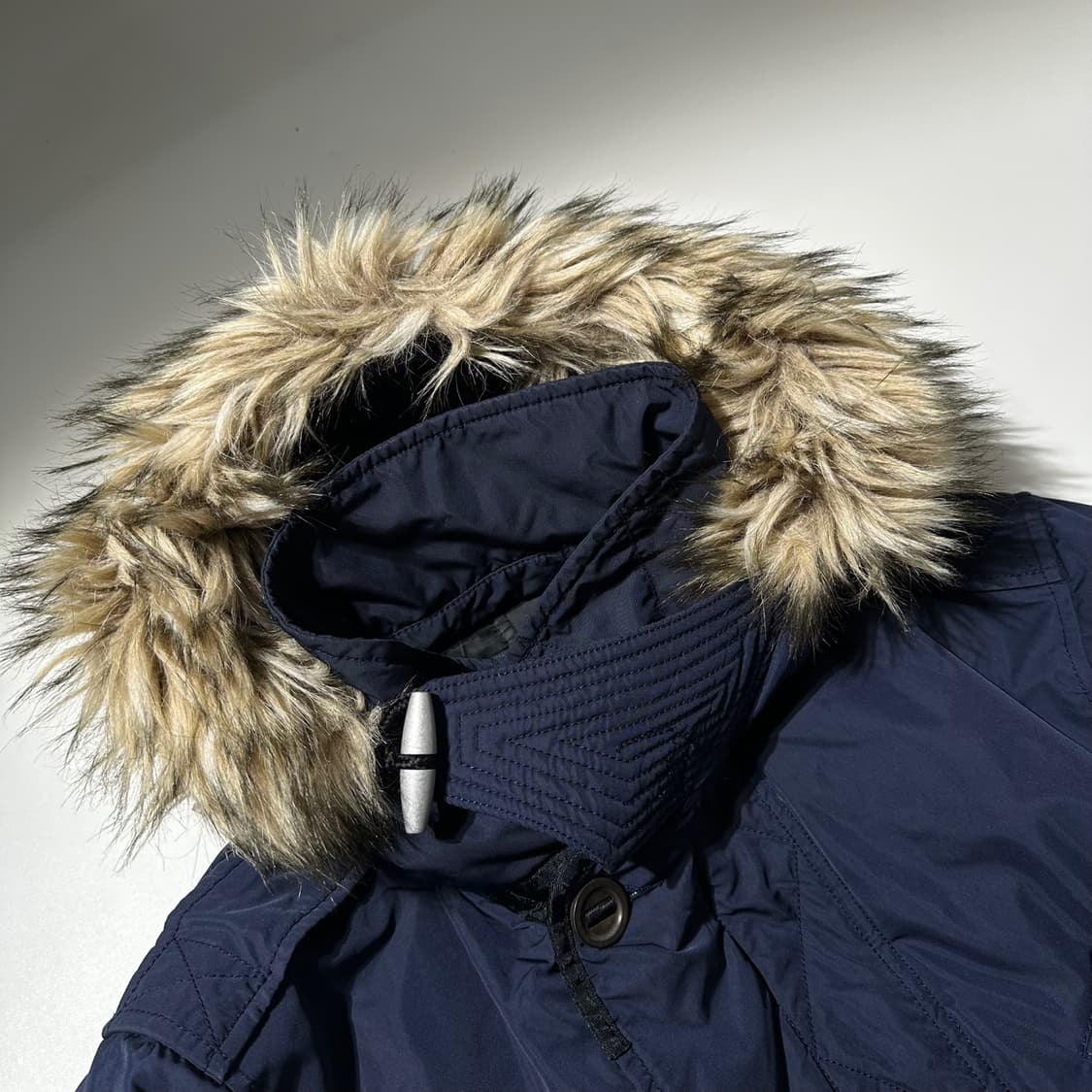 폴로 랄프로렌 N3B 피쉬테일 다운 패딩 파카 네이비 상품이미지7