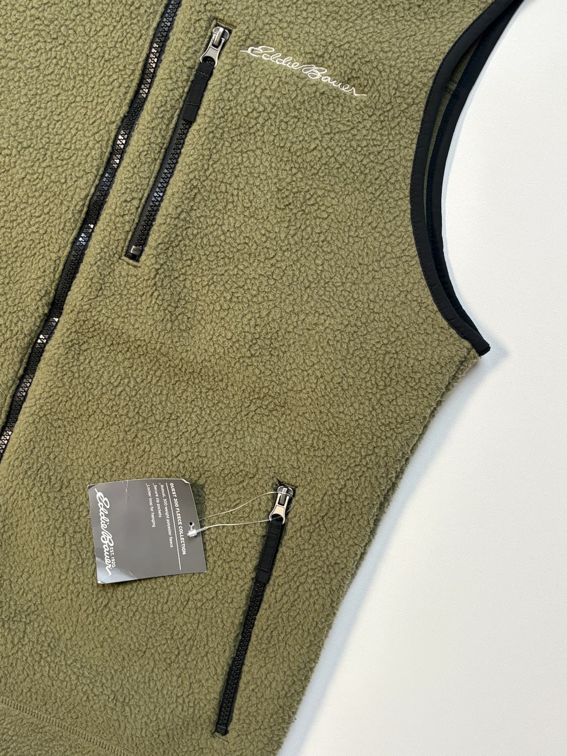 00s Eddie Bauer 플리츠 베스트_데드스탁 상품이미지3