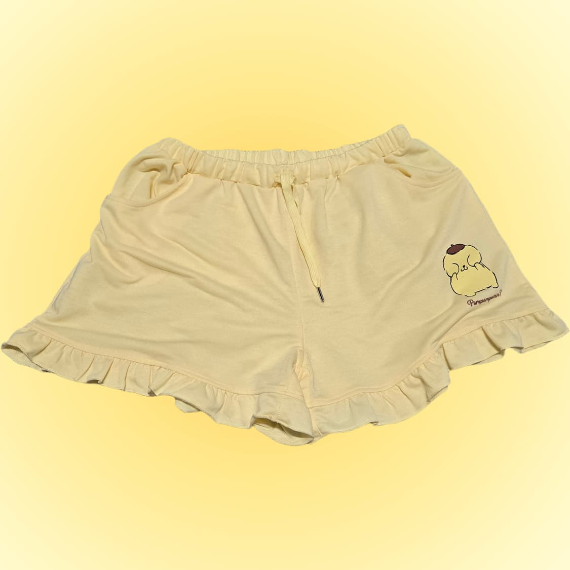 (새상품)폼폼푸린 트레이닝 프릴 반바지 상품이미지1