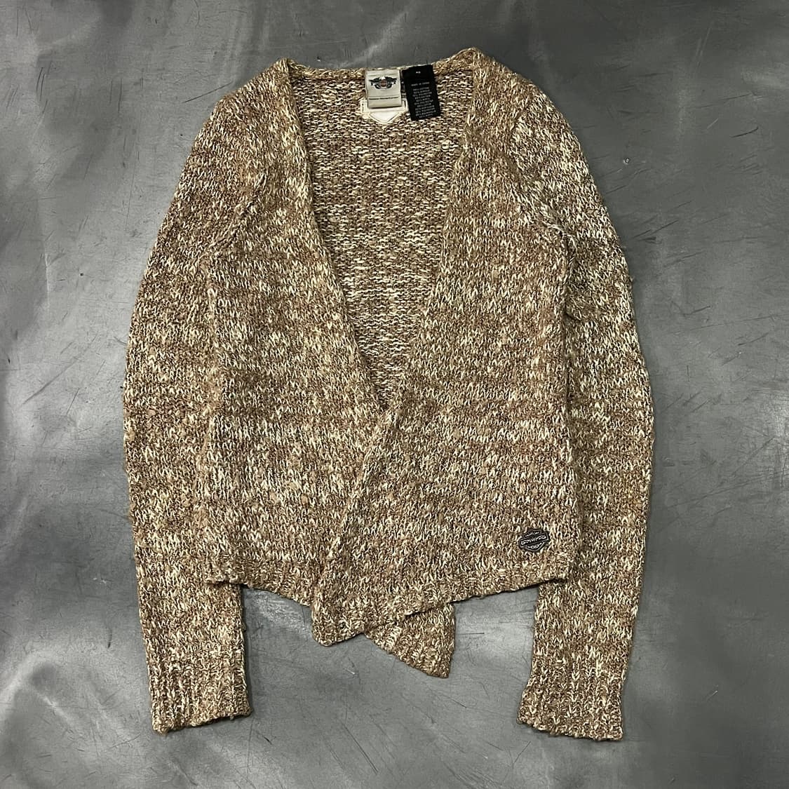  할리데이비슨 논버튼 가디건 y14494 상품이미지1