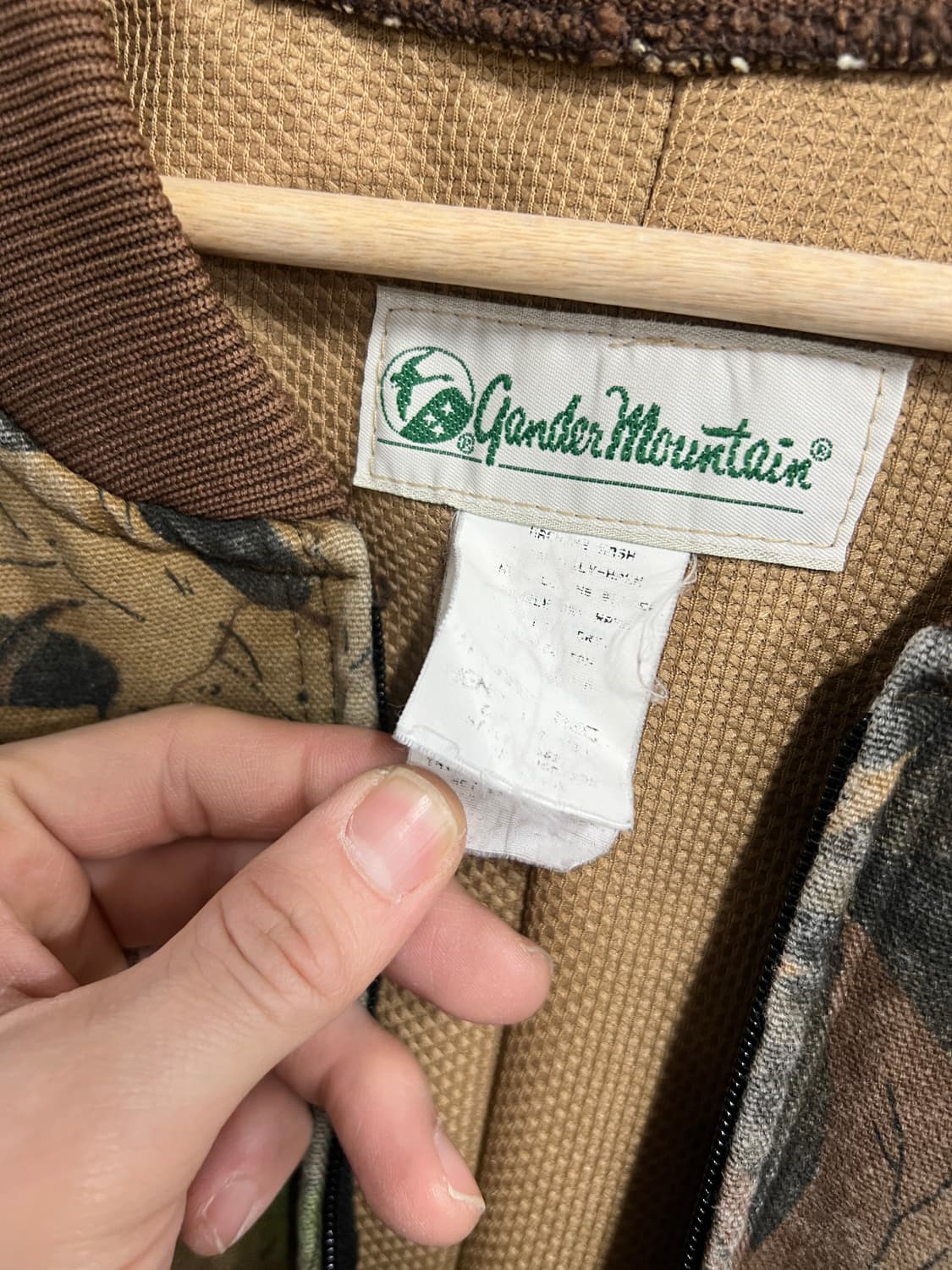 90s American Vintage 리얼트리 봄버 자켓 상품이미지6