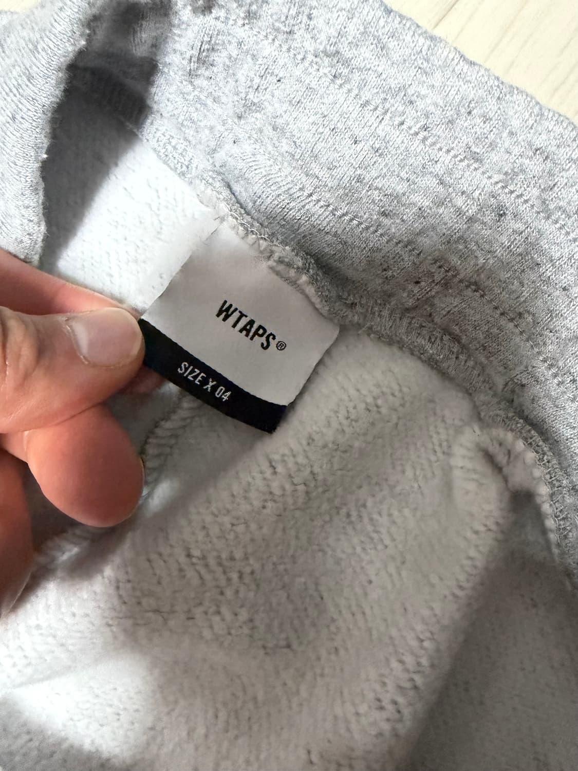 WTAPS 더블탭스 트레이닝 팬츠 그레이 XL 상품이미지3