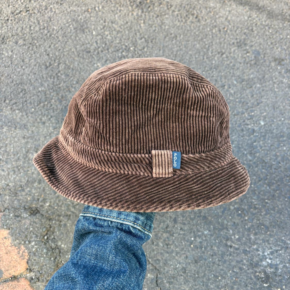 Polo 폴로 코듀로이 골덴 버킷햇 모자 상품이미지1