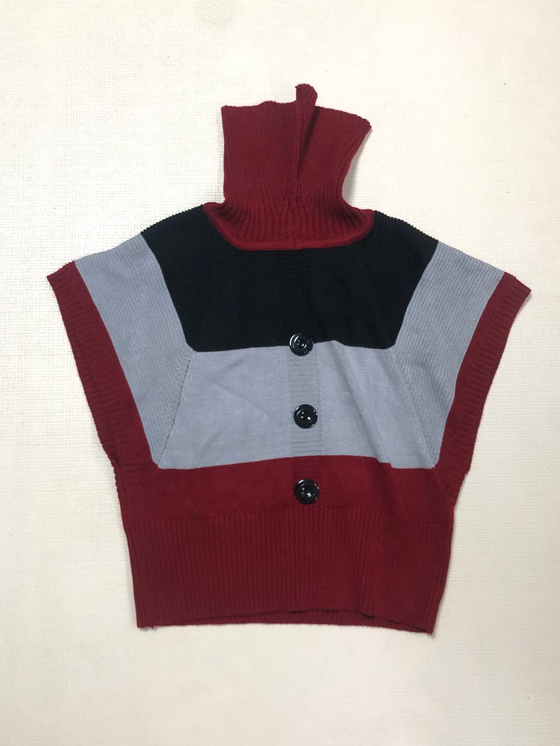 빈티지 버튼 터틀넥 니트 상품이미지8