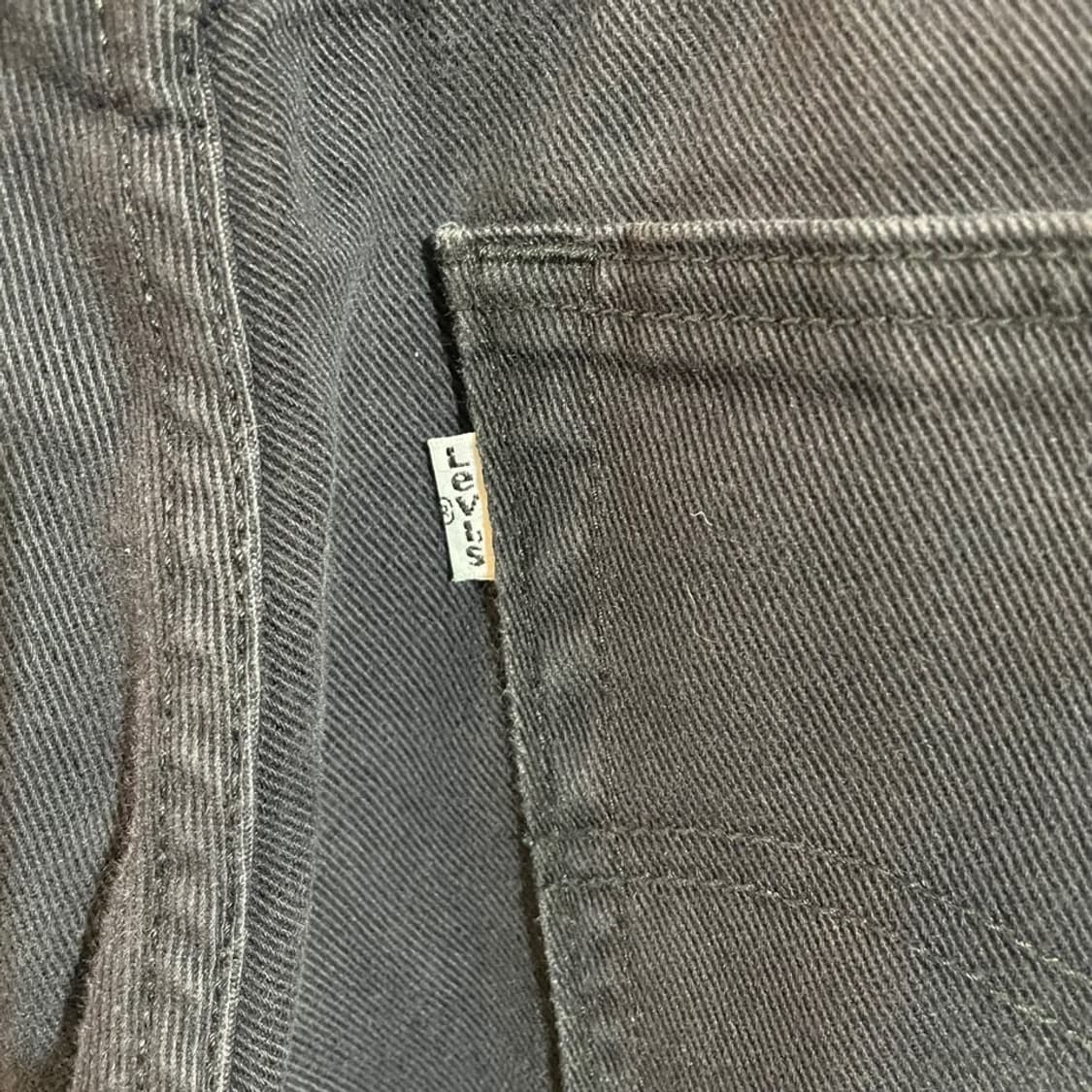 리바이스 511 흑청 데님팬츠 상품이미지7