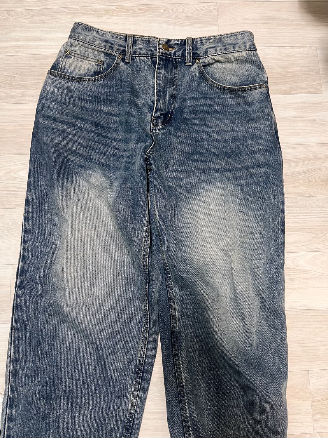 위캔더스 FACE DENIM PANTS M사이즈 상품이미지2