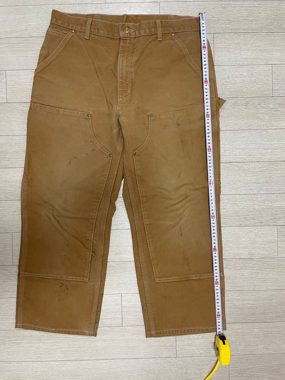 칼하트 B01 더블니 카펜터 팬츠 36 상품이미지6