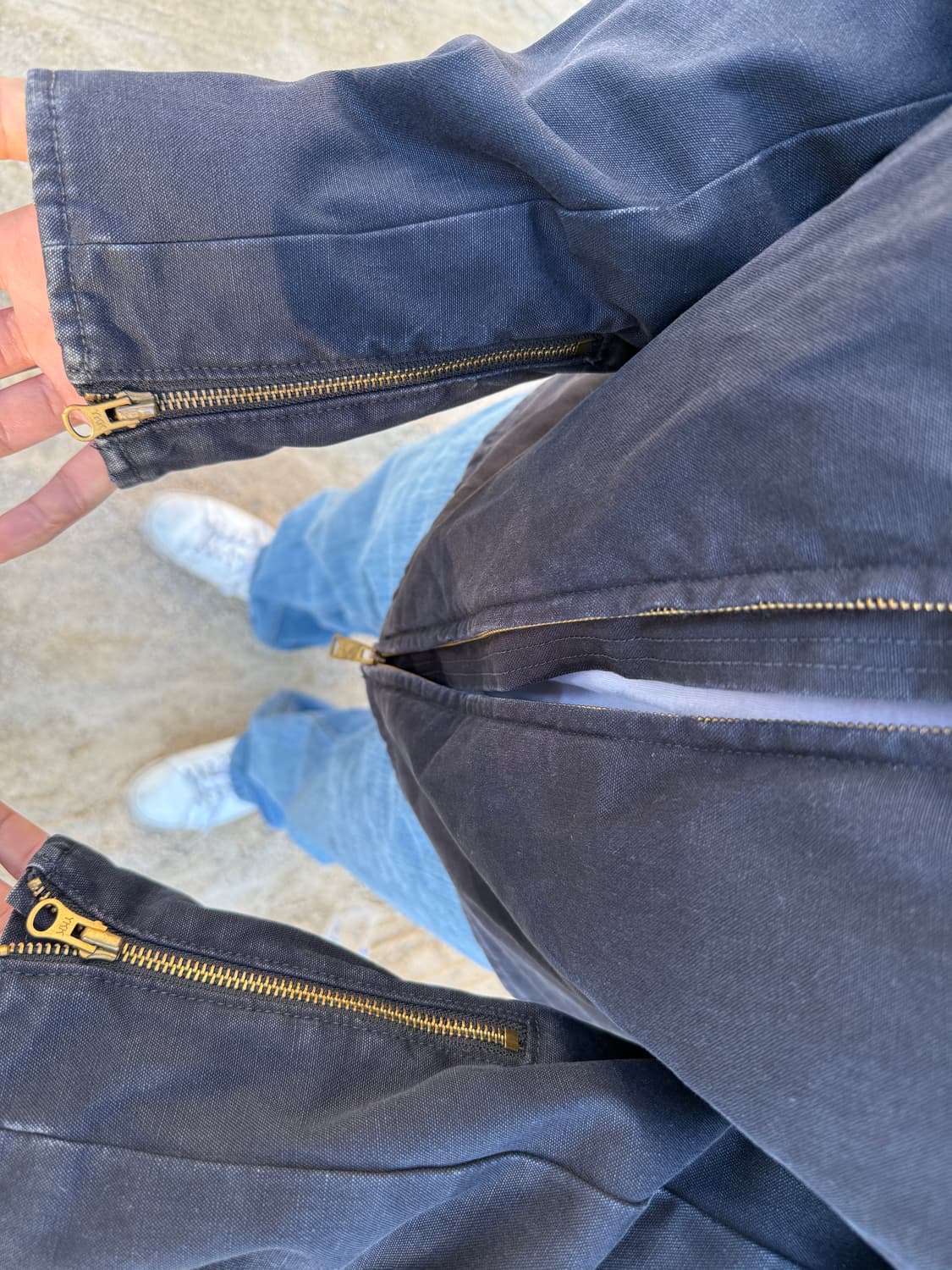 Polo Jeans Company 라이더 봄버 디트로이트 워커 자켓 L 상품이미지5