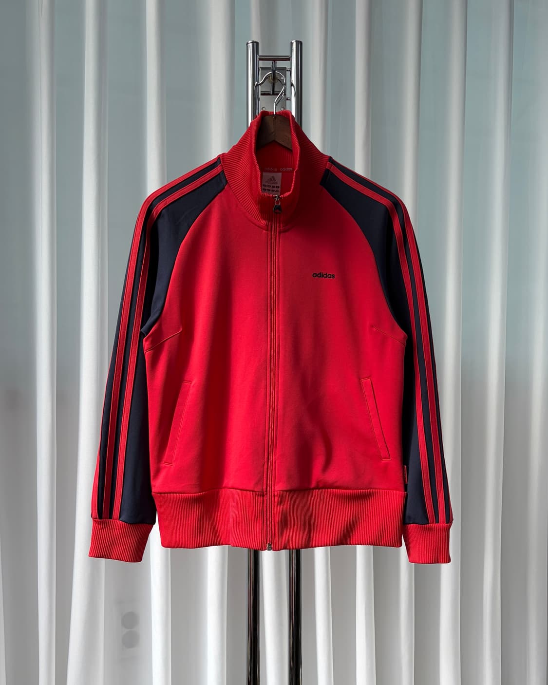 [M-L]아디다스 JPN 올드스쿨 레드 네이비 트랙탑 져지 상품이미지2