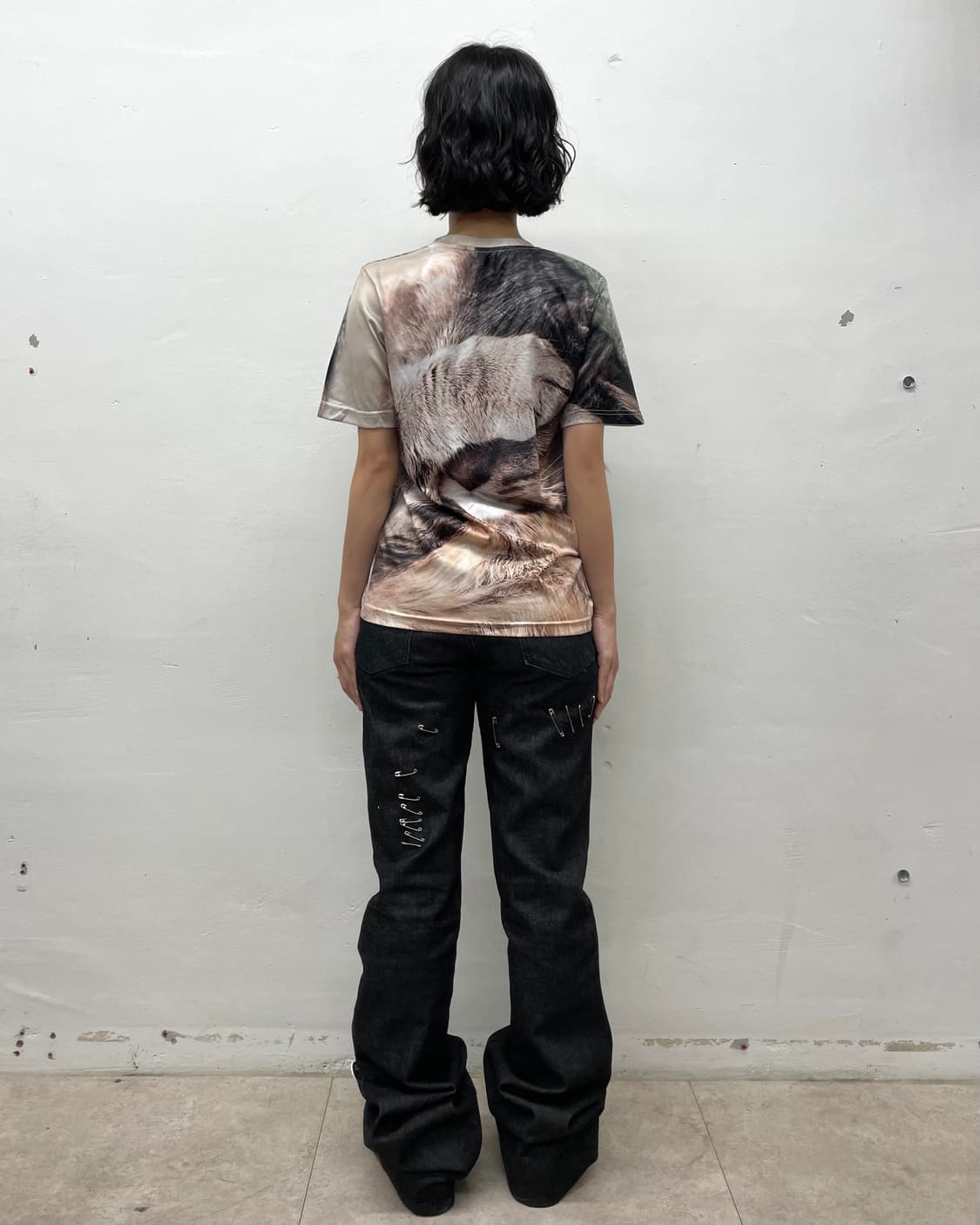Big Cat Printed T-Shirt  상품이미지6
