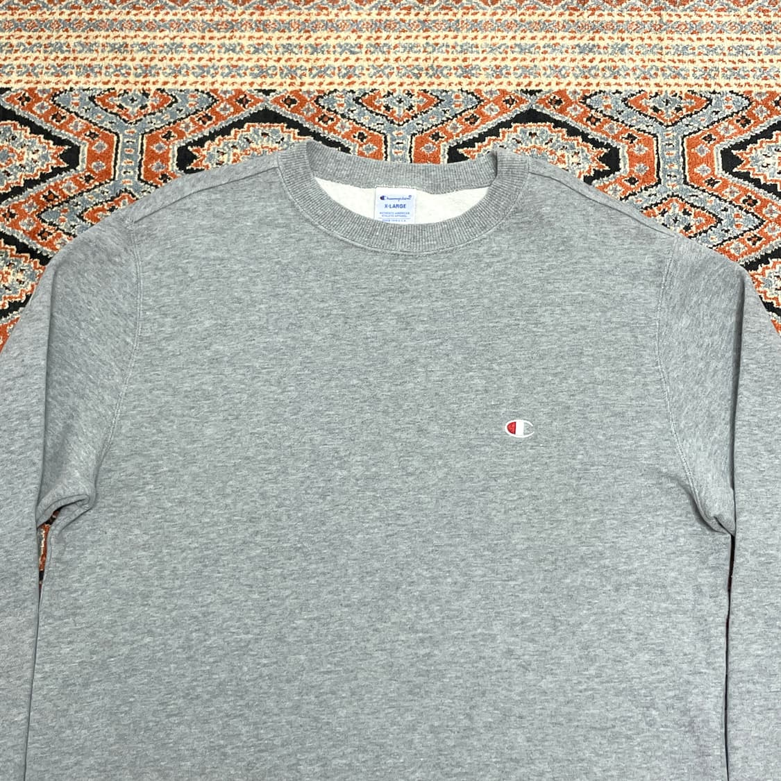 챔피온 그레이 기모 맨투맨 여성XL 상품이미지2