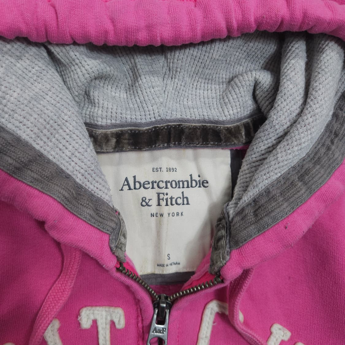 아베크롬비 후드 집업 S 상품이미지4