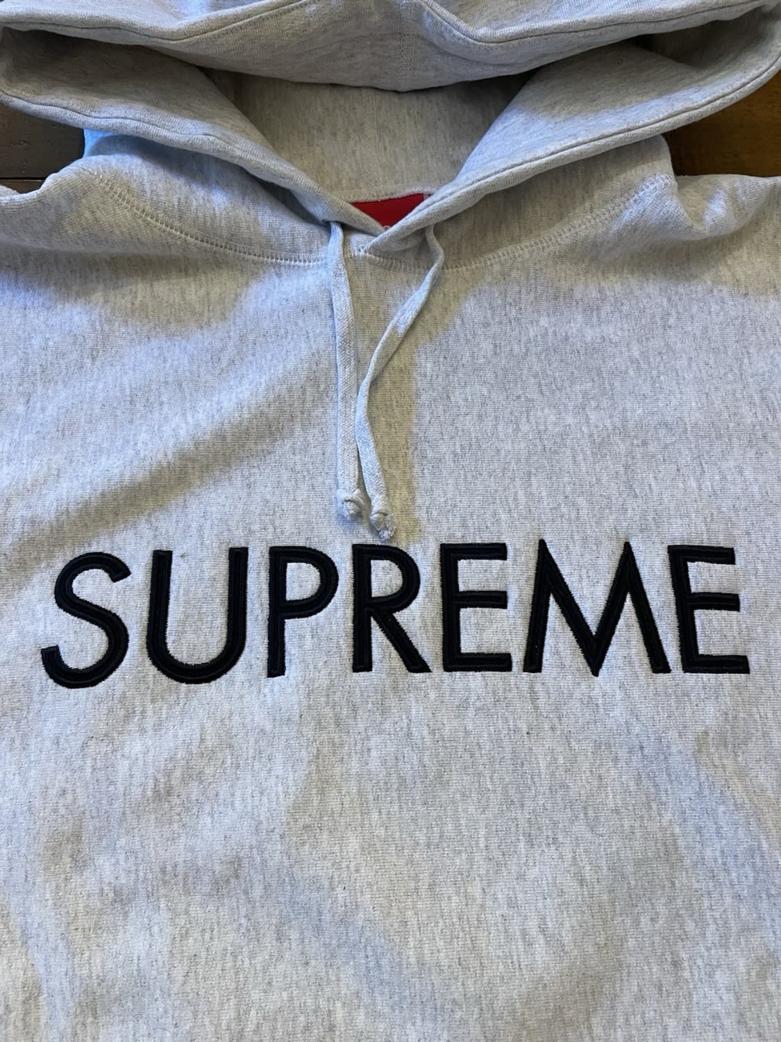 22FW 슈프림 캐피탈 후드티 애쉬 그레이 상품이미지2