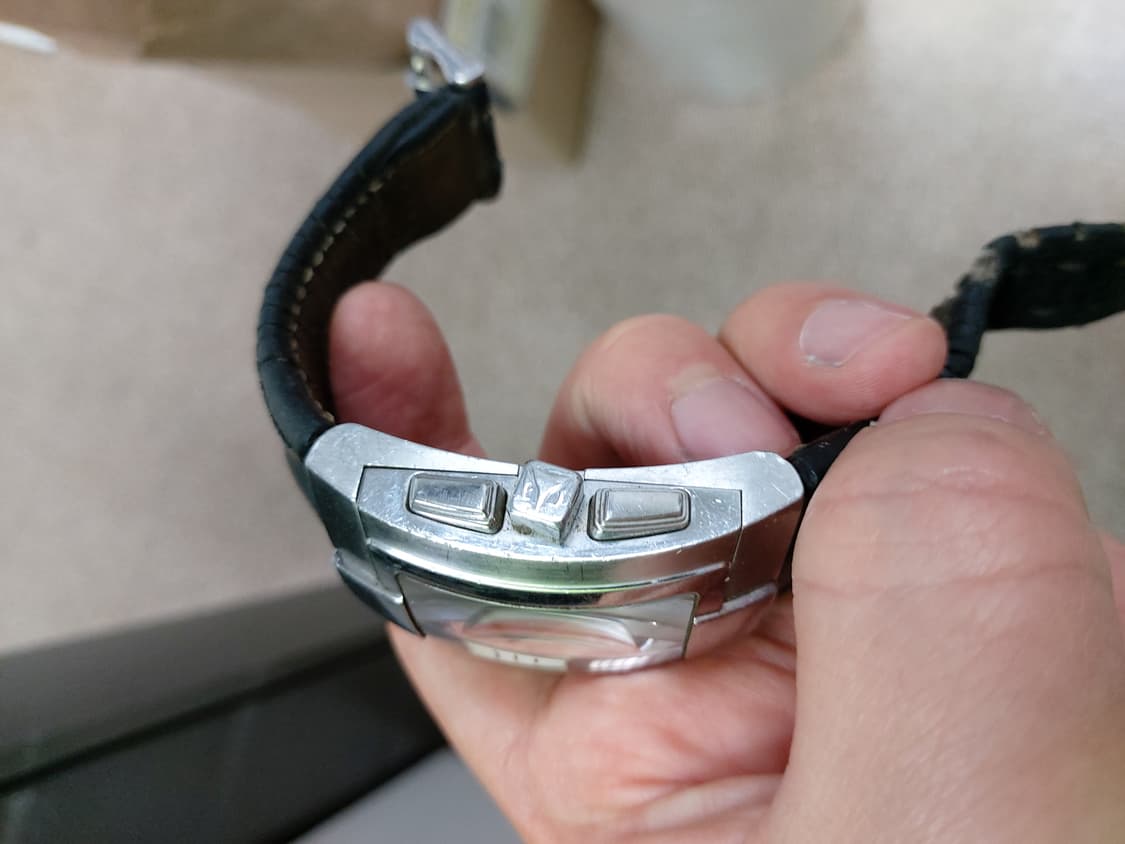 테크노마린 블랙/실버 손목시계 상품이미지2