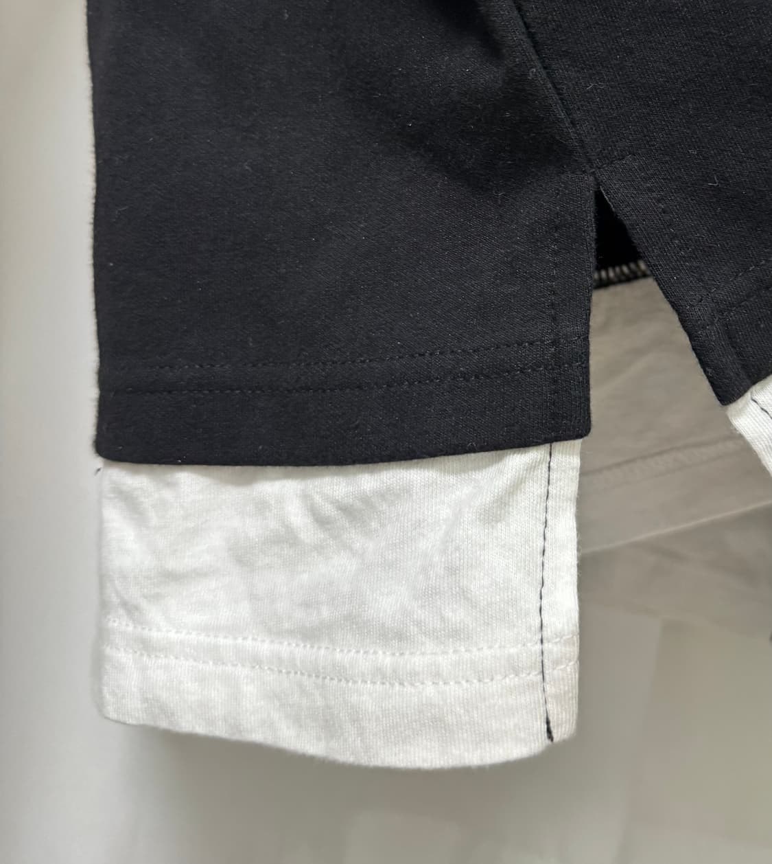 EVISU 에비수 배색 레이어드 맨투맨 상품이미지8