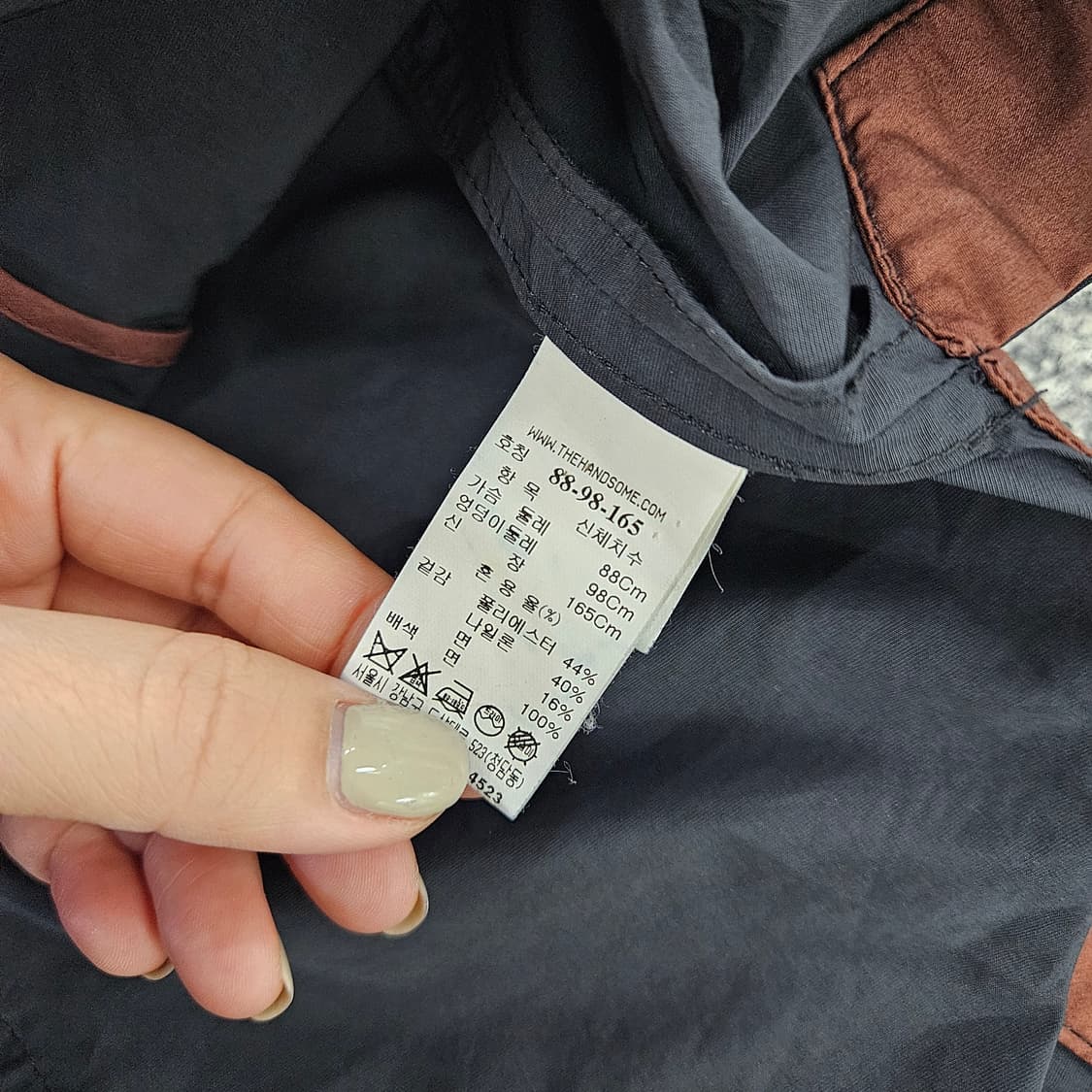 [88] SJSJ 한섬 여성 벨트 트렌치 코트 1106JM1 상품이미지6