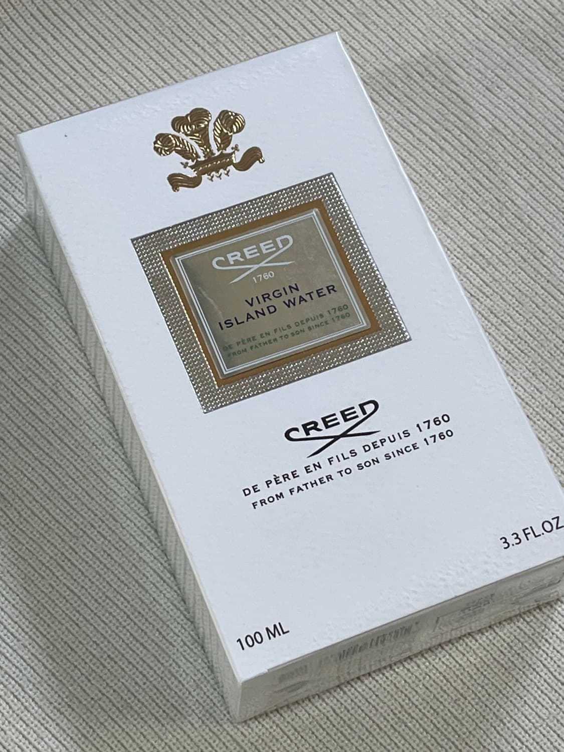 크리드 버진아일랜드워터 EDP 100ml (미개봉새상품) 상품이미지2