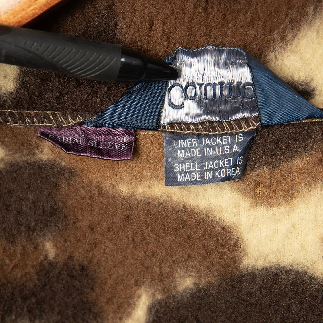 [105] 80s~ 컬럼비아 카모 플리스 자켓  상품이미지6