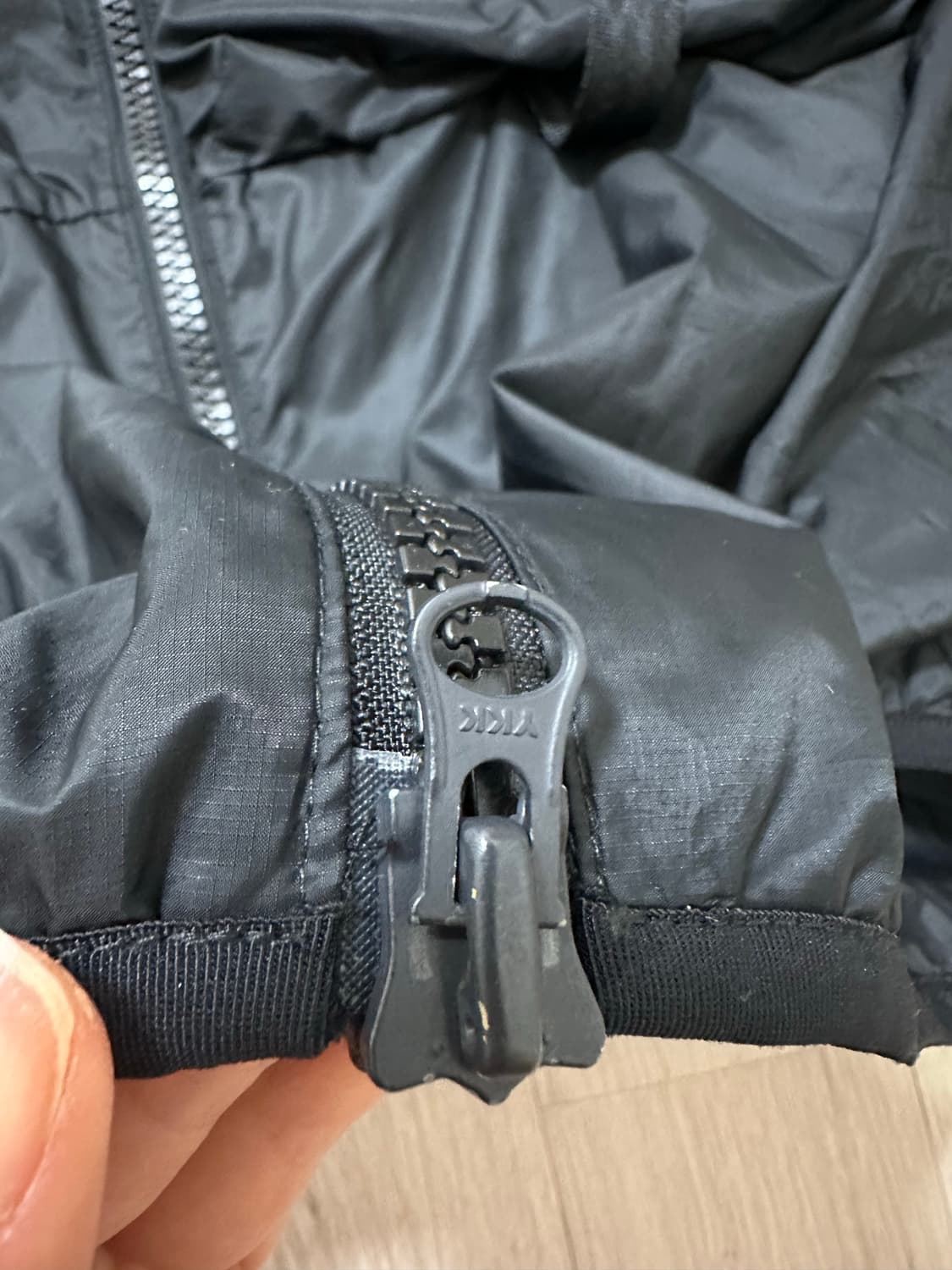 나이키 테크 우븐 패커블 바람막이 자켓 [블랙-L] 상품이미지7