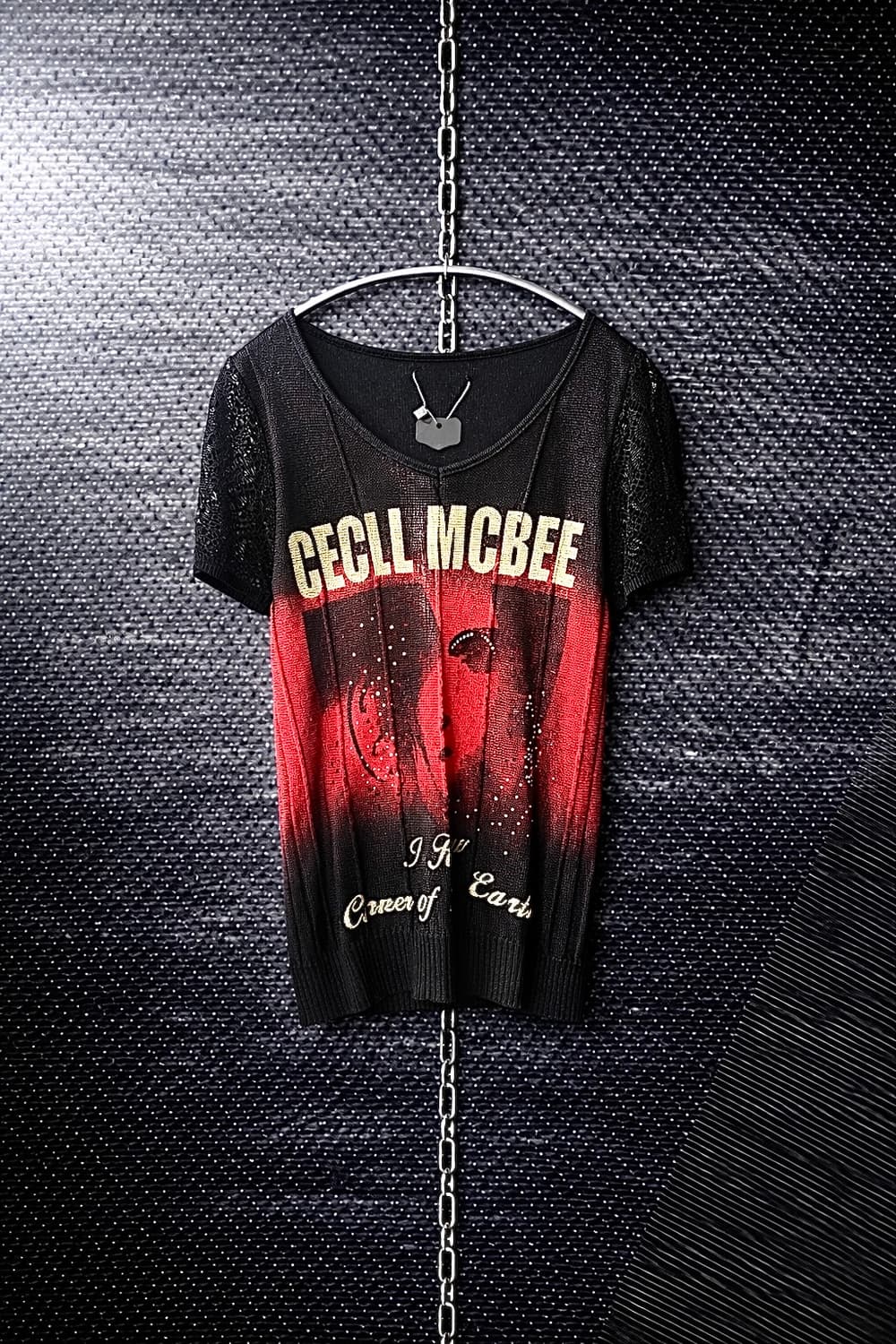 Cecll macbee 그래픽 탑 상품이미지1