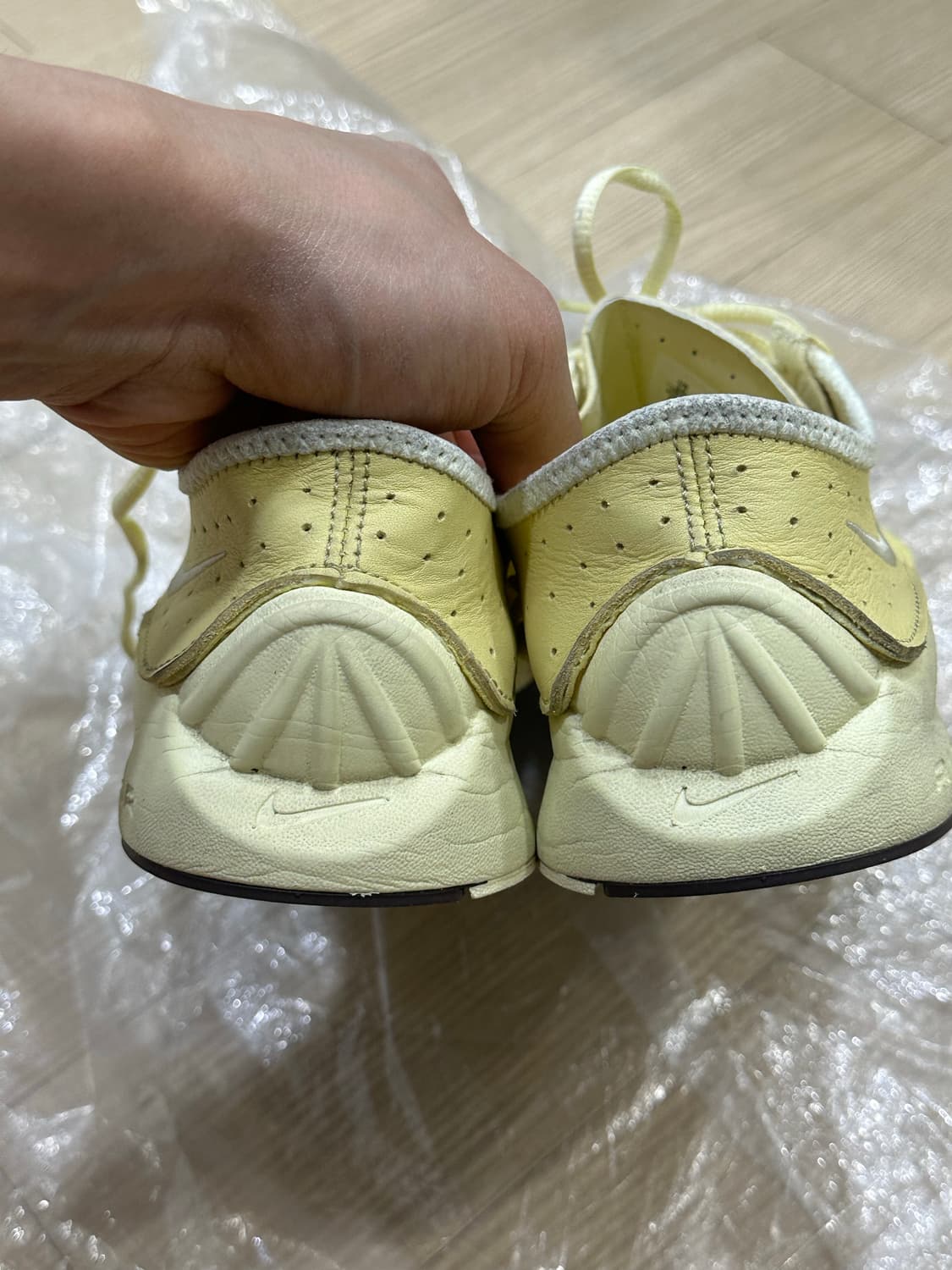 (W) 나이키 에어 슈퍼플라이 소프트 옐로우 앨러배스터 상품이미지3