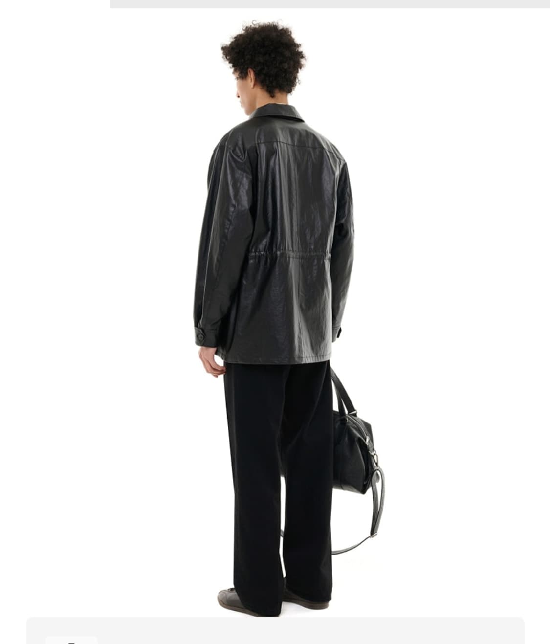 새제품 비슬로우X데릭 헤리티지 헌팅 자켓 블랙 상품이미지2