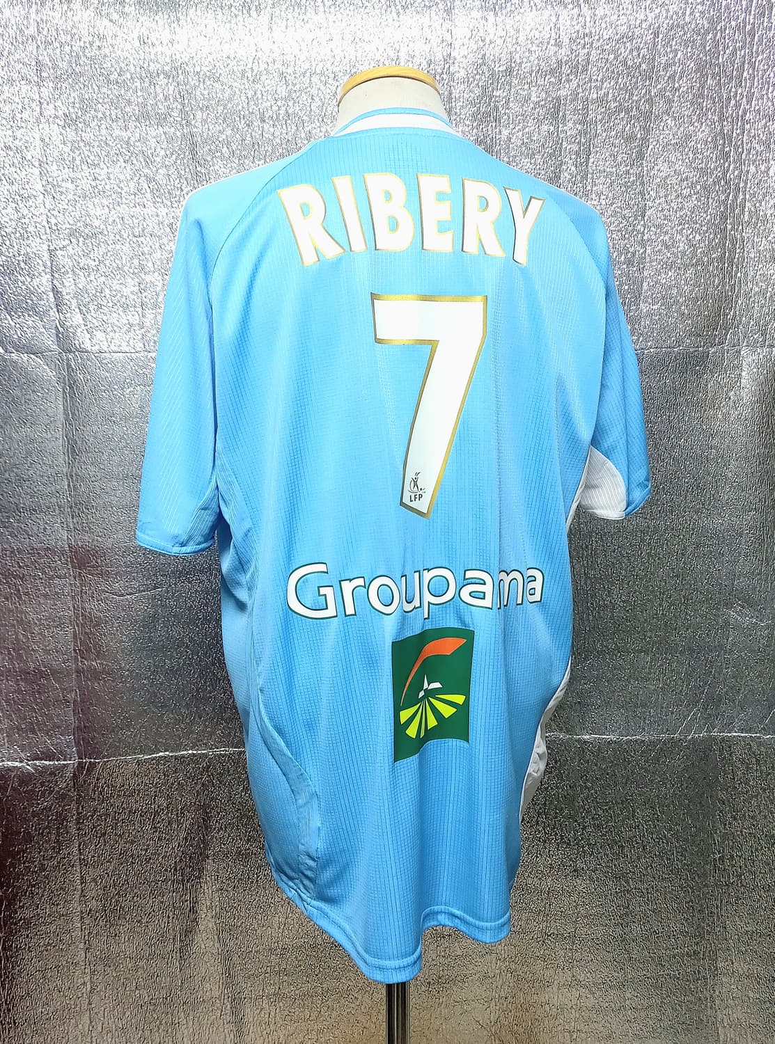 ♤필독♤ Feat 프랭크 리베리 06/07 올림피크 마르세유 어웨이 L 상품이미지3